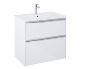 Тумба с раковиной Roca Gap Pro 70,5х38 см ДСП белый глянцевый A852068806