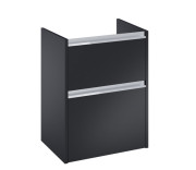 Тумба под раковину Roca Gap Pro 48,5x37,6 см ДСП черный матовый A857907532