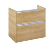 Тумба под раковину Roca Gap Pro 78,5х45,1 см левосторонняя ДСП светлый дуб A857899464