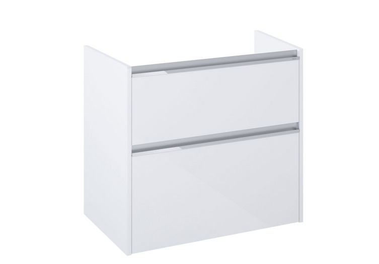 Тумба под раковину Roca Gap Pro 78,5х45,1 см левосторонняя ДСП белый глянцевый A857899806