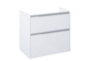 Тумба под раковину Roca Gap Pro 78,5х45,1 см левосторонняя ДСП белый глянцевый A857899806