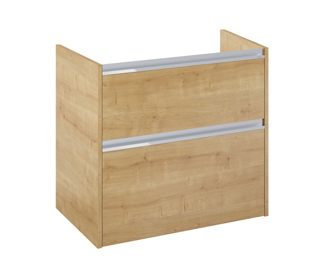 Тумба под раковину Roca Gap Pro 78,5х45,1 см правосторонняя ДСП светлый дуб A857900464