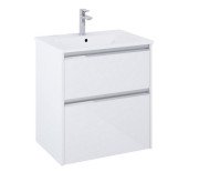 Тумба с раковиной Roca Gap Pro 60,5х38 см ДСП белый глянцевый A852067806