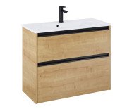 Тумба з раковиною Roca Gap Pro 80,5х38 см ДСП світлий дуб A852069464