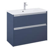 Тумба с раковиной Roca Gap Pro 80,5х38 см ДСП синий матовый A852069538