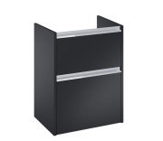 Тумба под раковину Roca Gap Pro 48,5x37,6 см ДСП черный матовый A857907532