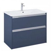 Тумба с раковиной Roca Gap Pro 80,5х46 см ДСП синий матовый A852051538