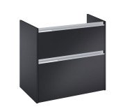 Тумба под раковину Roca Gap Pro 78,5x37,6 см ДСП черный матовый A857910532