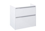 Тумба под раковину Roca Gap Pro 78,5х45,1 см левосторонняя ДСП белый глянцевый A857899806