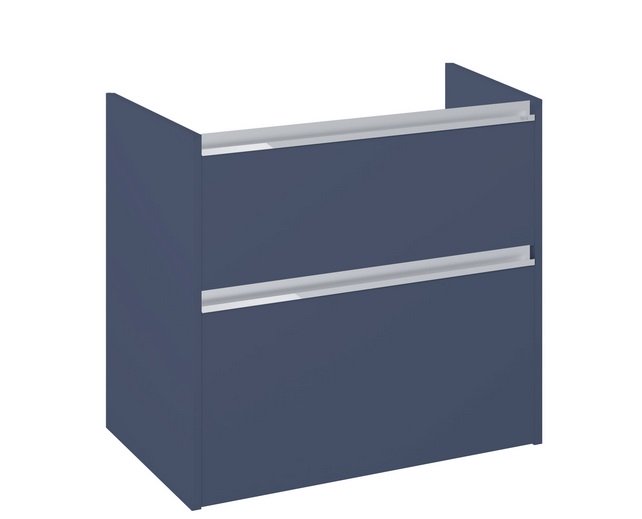 Тумба под раковину Roca Gap Pro 78,5х45,1 см правосторонняя ДСП синий матовый A857900538