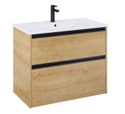 Тумба с раковиной Roca Gap Pro 80,5х46 см ДСП светлый дуб A852051464