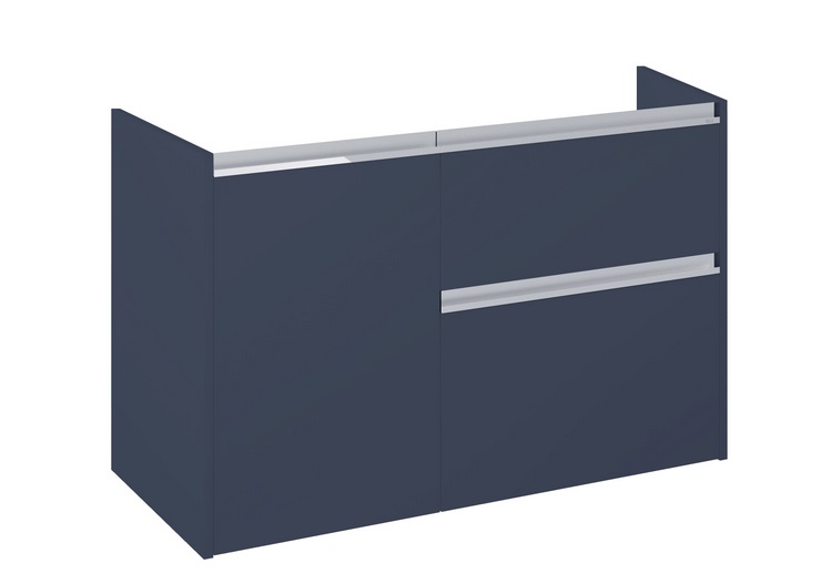 Тумба под раковину Roca Gap Pro 98,5х45,1 см правосторонняя ДСП синий матовый A857905538