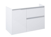 Тумба под раковину Roca Gap Pro 98,5х45,1 см правосторонняя ДСП белый глянцевый A857905806