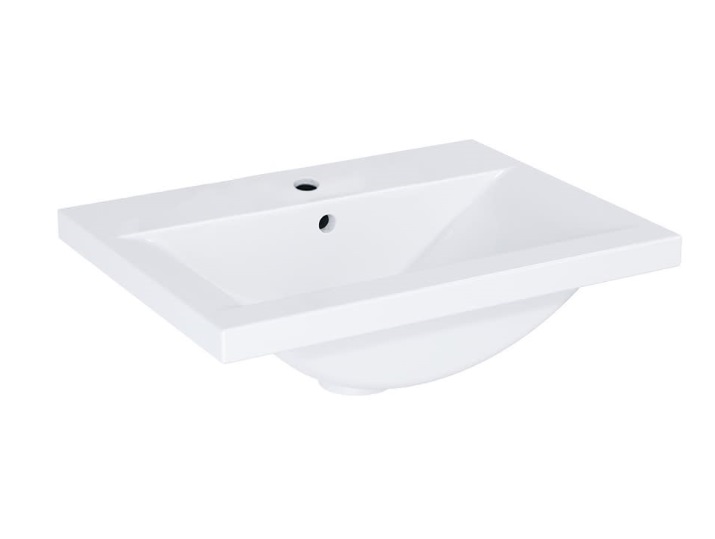 Раковина для ванної кімнати Roca Hebe 61х39,5 см сантехнічна кераміка білий A3272A1000
