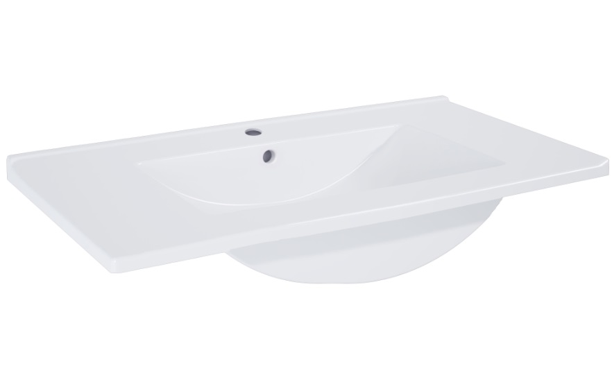 Раковина для ванної кімнати Roca Hebe 81,5х46,5 см сантехнічна кераміка білий A3272A4000