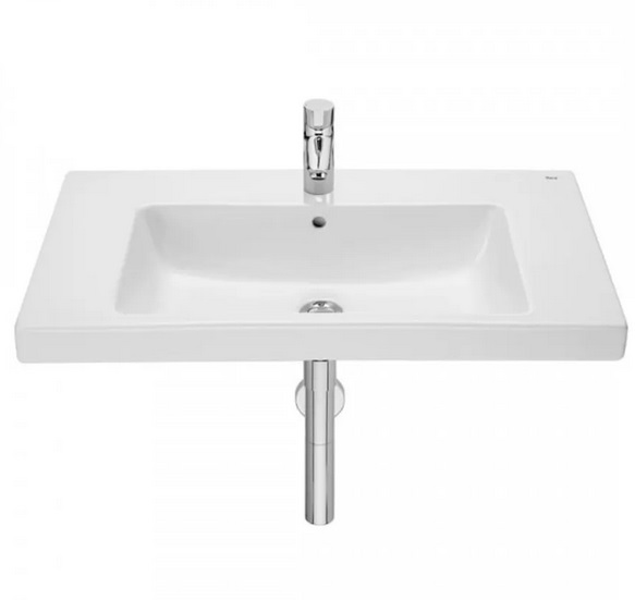 Раковина для ванної кімнати Roca Gap 80х46 см сантехнічна кераміка білий A3270M0004