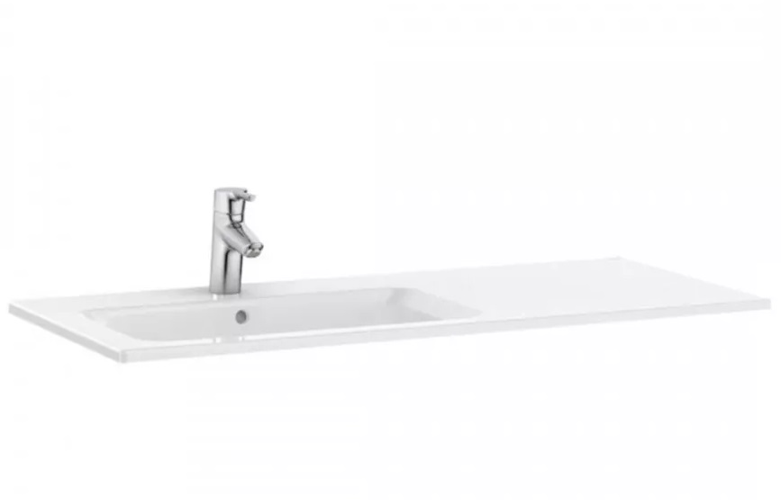 Раковина для ванной Roca Gap 100,5х46 см чаша слева сантехническая керамика белый A3279A3000