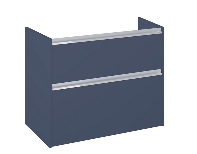 Тумба под раковину Roca Gap Pro 98,5х45,1 см правосторонняя ДСП синий матовый A857903538