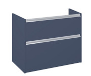 Тумба под раковину Roca Gap Pro 98,5х45,1 см левосторонняя ДСП синий матовый A857902538