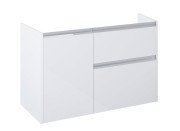 Тумба под раковину Roca Gap Pro 98,5х45,1 см правосторонняя ДСП белый глянцевый A857905806