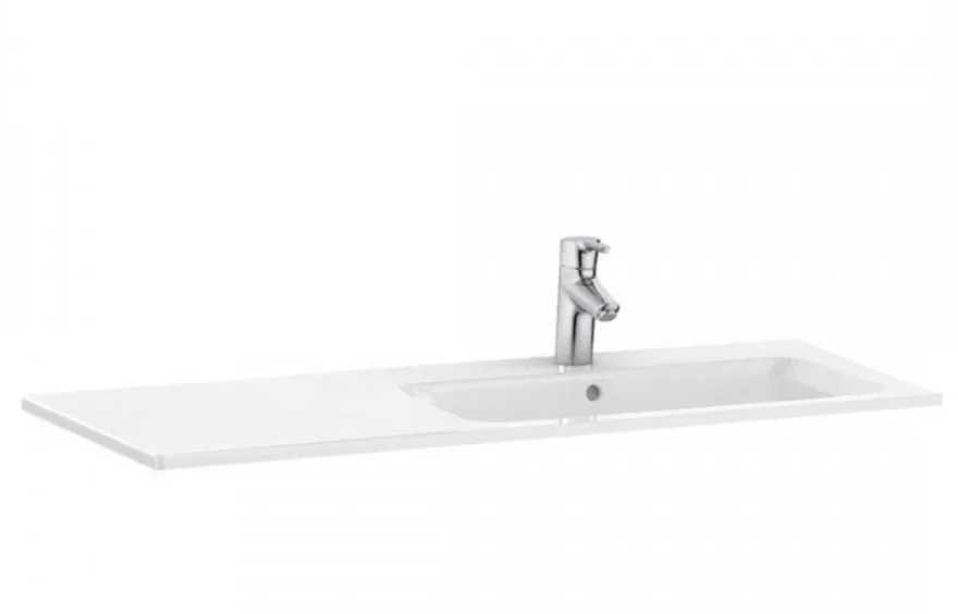 Раковина для ванної Roca Gap 100,5х46 см чаша праворуч сантехнічна кераміка білий A3279A2000