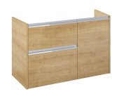 Тумба под раковину Roca Gap Pro 98,5х45,1 см левосторонняя ДСП светлый дуб A857904464