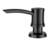 Диспенсер для жидкого мыла Kraus Boden латунь/пластик черная нержавеющая сталь KSD-54SFSB