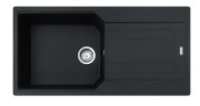 Мийка для кухні Franke Urban UBG 611-100 XL 100х50 см Fragranite чорний матовий 114.0701.796