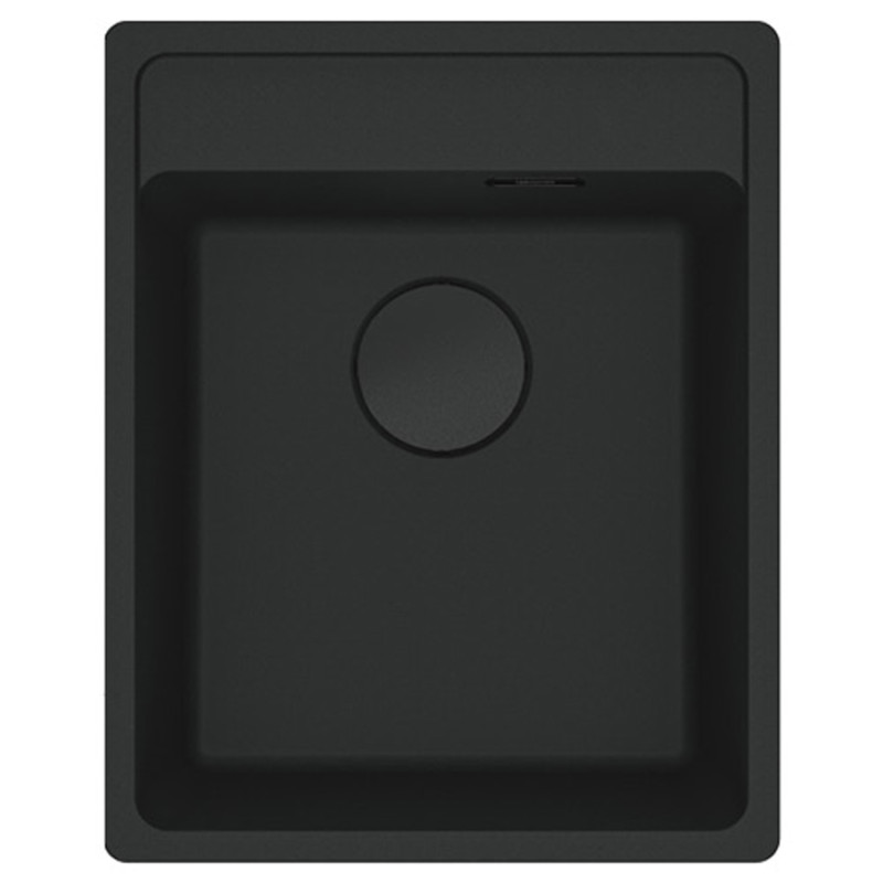 Мийка для кухні Franke Maris MRG 610-37 TL 41х51 см Fragranite Black Edition 114.0699.230