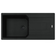 Мийка для кухні Franke Urban UBG 611-100 XL 100х50 см Fragranite Black Edition 114.0699.232