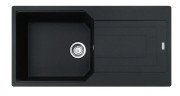 Мойка для кухни Franke Urban UBG 611-100 XL 100х50 см Fragranite черный матовый 114.0701.796
