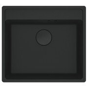 Мийка для кухні Franke Maris MRG 610-52 TL 56х51 см Fragranite Black Edition 114.0699.231
