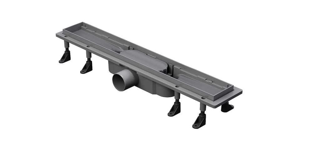 Желоб водосточный Koller Pool Aqua 60 см с решеткой Grace ABS-пластик/нержавеющая сталь AQG0600