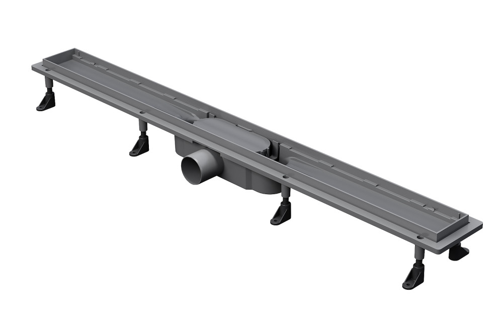 Желоб водосточный Koller Pool Aqua 80 см с решеткой Grace ABS-пластик/нержавеющая сталь AQG0800