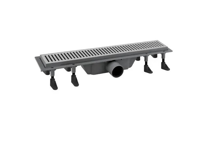 Желоб водосточный Koller Pool Aqua 50 см с решеткой Line ABS-пластик/нержавеющая сталь AQL0500