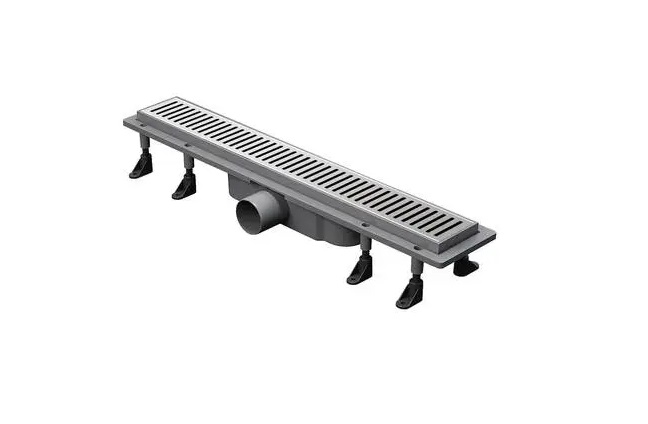 Желоб водосточный Koller Pool Aqua 60 см с решеткой Line ABS-пластик/нержавеющая сталь AQL0600