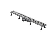 Желоб водосточный Koller Pool Aqua 70 см с решеткой Line ABS-пластик/нержавеющая сталь AQL0700