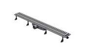 Желоб водосточный Koller Pool Aqua 80 см с решеткой Line ABS-пластик/нержавеющая сталь AQL0800