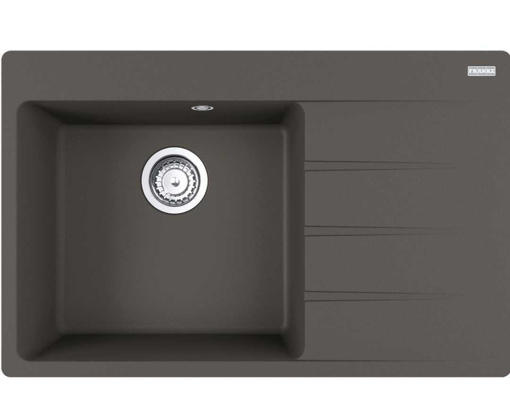 Мийка для кухні Franke Centro CNG 611-78 TL 78х50 см чаша зліва Fragranite сірий сланець 114.0716.710