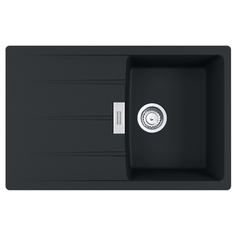 Мийка для кухні Franke Centro CNG 611-78 78х50 см Fragranite чорний матовий 114.0701.810