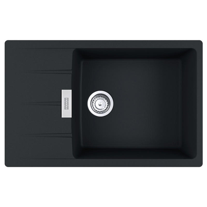Мойка для кухни Franke Centro CNG 611-78 XL 78х50 см Fragranite черный матовый 114.0701.816