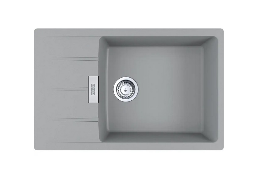 Мийка для кухні Franke Centro CNG 611-78 XL 78х50 см Fragranite сірий камінь 114.0701.818