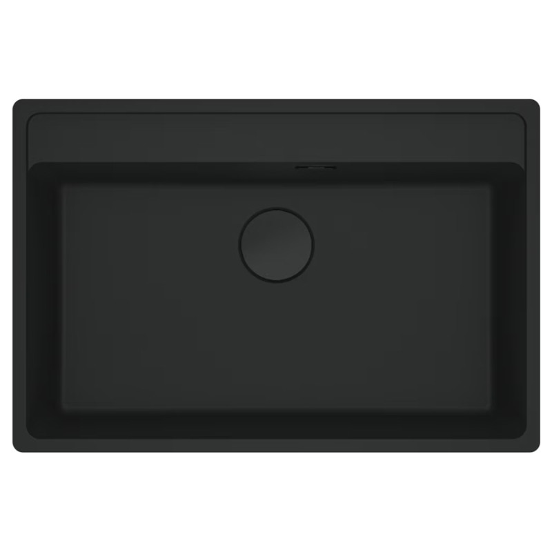 Мойка для кухни Franke Maris MRG 610-72 TL 76х51 см Fragranite Black Edition 114.0720.007