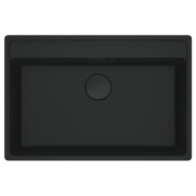 Мийка для кухні Franke Maris MRG 610-72 TL 76х51 см Fragranite Black Edition 114.0720.007