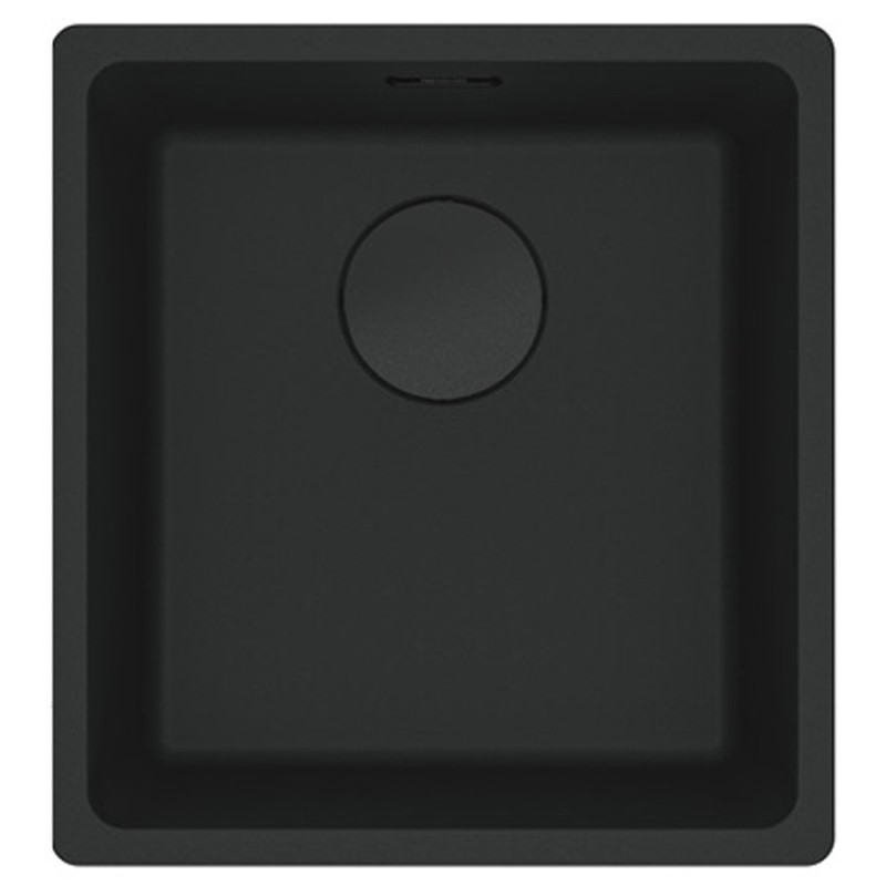 Мийка для кухні Franke Maris MRG 110-37 40,3х43,3 см під стільницю Fragranite Black Edition 125.0699.225