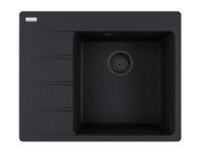 Мойка для кухни Franke Centro CNG 611-62 TL 62х50 см чаша справа Fragranite Black Edition 114.0699.240