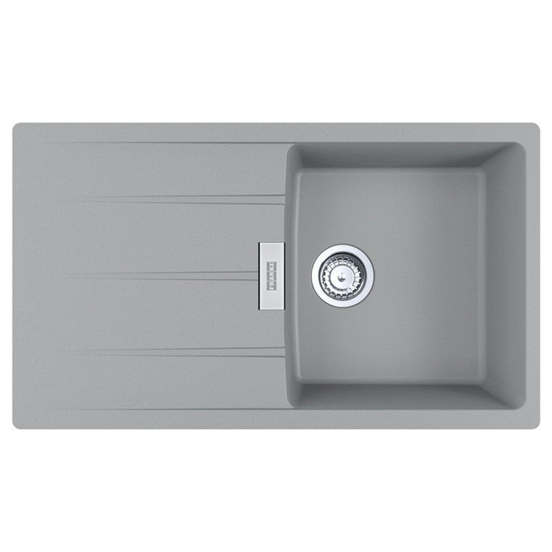 Мойка для кухни Franke Centro CNG 611-86 86х50 см Fragranite серый камень 114.0701.822