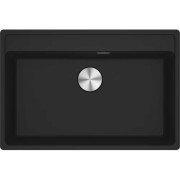 Мийка для кухні Franke Maris MRG 610-72 TL 76х51 см Fragranite чорний матовий 114.0720.004