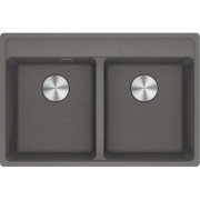 Мийка для кухні Franke Maris MRG 620 TL 76х51 см Fragranite сірий камінь 114.0720.011