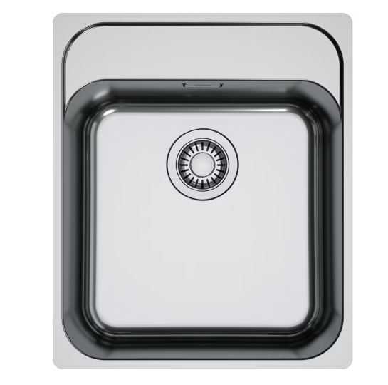 Мийка для кухні Franke Smart SRX 210-40 TL 43х51 см нержавіюча сталь полірована 127.0703.298